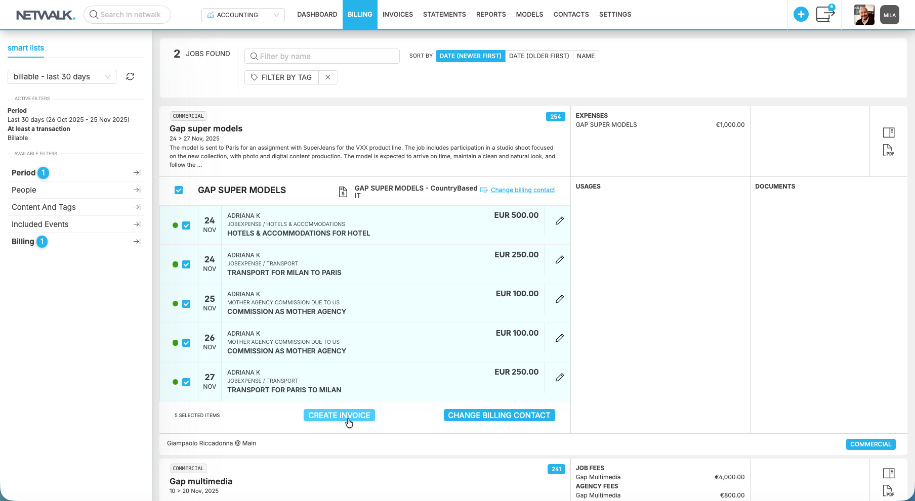 5. mac invoice